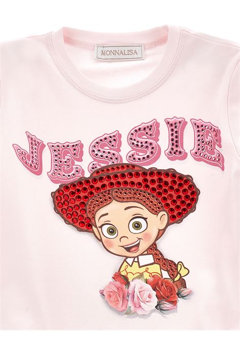 Abito con gonna in tulle MONNALISA KIDS | 19H910NP 80040091